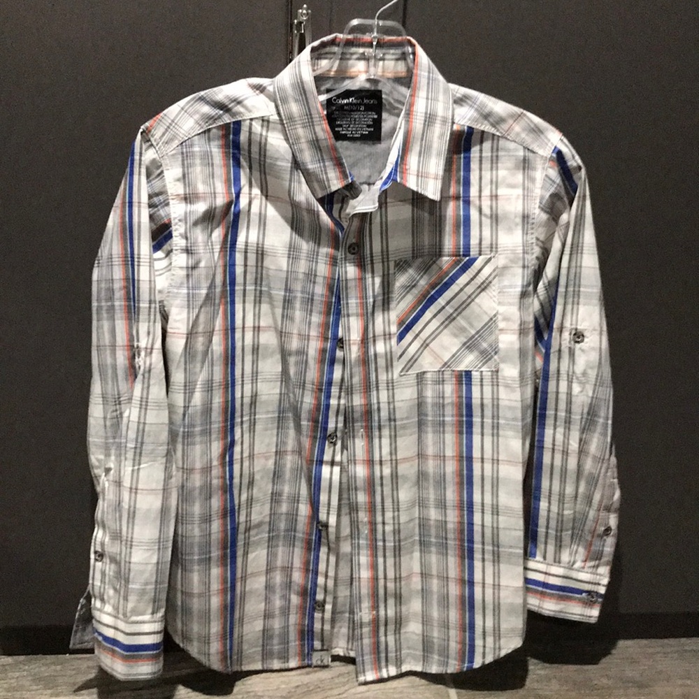Boys Calvin Klein button down